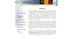 Desktop Screenshot of gefenol.es